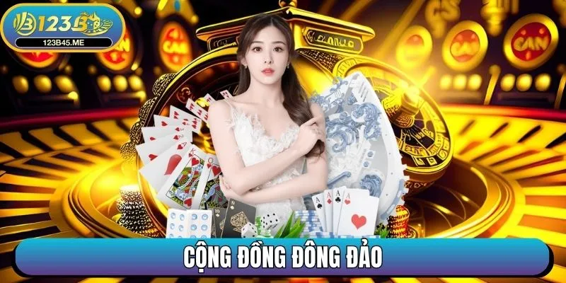 Cộng đồng đông đảo