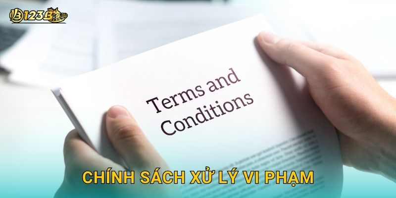 Chính sách xử lý vi phạm