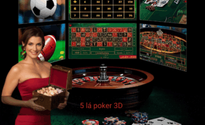 5 lá poker 3D